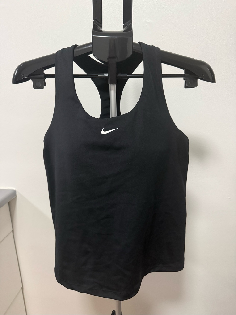 Nike Dri-FIT Built-In Bra Tank Top – Black – Women’s Size XL
